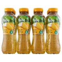 Fuze Tea frisdrank, niet-bruisend, fles van 40 cl, pak van 12 stuks, mango kamille - thumbnail