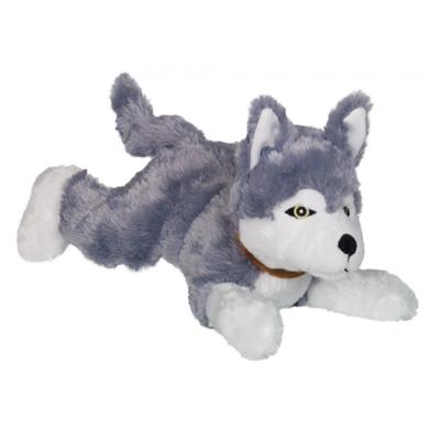 Nobby Pluche hond liggend Husky 35 cm, 1 stuk