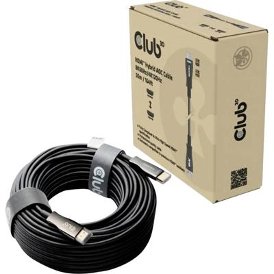 CLUB3D HDMITM Hybrid AOC Cable 8K60Hz/4K120Hz 50m CLUB3D HDMITM Hybrid AOC Cable 8K60Hz/4K120Hz 50m