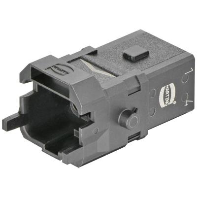 Connector Han 1A-5+PE-C-m latch 09100053001 HARTING 1 stuk(s)
