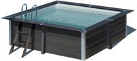Gré Avantgarde composiet zwembad - 326 x 326 x 96 cm - thumbnail