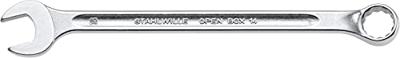 Stahlwille Ring-steeksleutel | SW 15 mm lengte 215 mm | vorm B | chroom-legering-staal | 1 stuk - 40101515 40101515
