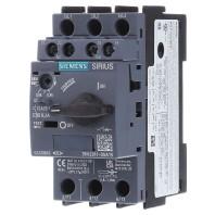 Siemens 3RV2011-0GA15 Vermogensschakelaar 1 stuk(s) Instelbereik (stroomsterkte): 0.45 - 0.63 A Schakelspanning (max.): 690 V/AC (b x h x d) 45 x 97 x 97 mm - thumbnail