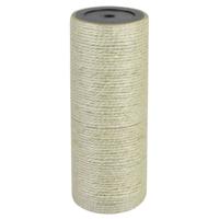 Kattenkrabpaal 8x20 cm 8 mm beige - thumbnail