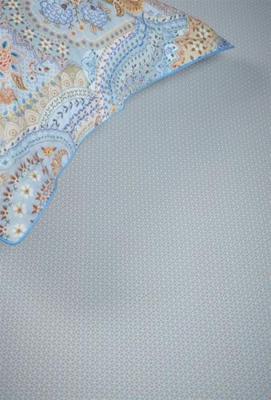 Pip Studio Pip Studio Cross Stitch - GreyBlue 100x200 cm Hoekhoogte 35 cm