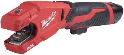 Milwaukee M12 PCSS-0 RAPTOR™ Accu Pijpsnijder RVS 12V Basic Body - 4933479241 Milwaukee M12 PCSS-0 RAPTOR™ Accu Pijpsnijder RVS 12V Basic Body - 4933479241