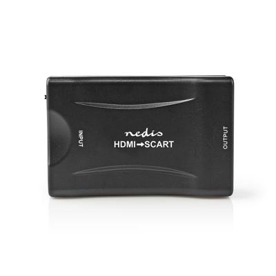 Nedis VCON3461BK Hdmi™-converter Hdmi™ Input Scart Female 1-weg 1080p 1.2 Gbps Abs Zwart