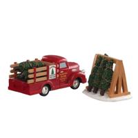 Tree delivery set of 2 kerstfiguur LEMAX - Lemax - thumbnail
