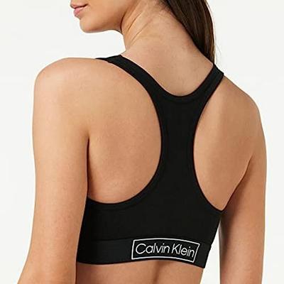 Calvin Klein Bralette dames - Zwart - Stevige Katoenen Bh topje - Racerback bralette - M - M - M - M - M - M - M - M - M - M - M