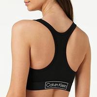 Calvin Klein Bralette dames - Zwart - Stevige Katoenen Bh topje - Racerback bralette - thumbnail