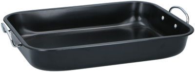 Alpina Ovenschaal 39x29x6 cm Zwart