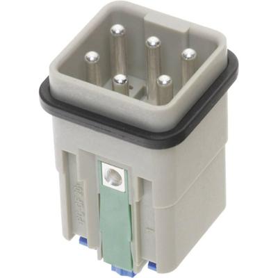 HARTING 09120052633 Pin-inzetstuk Han® Q 5 + PE Han-Quick Lock 1 stuk(s) Piece