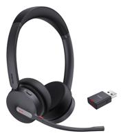 Yealink Yealink Headset WH64 Hybrid Dual UC On Ear headset Zwart - thumbnail