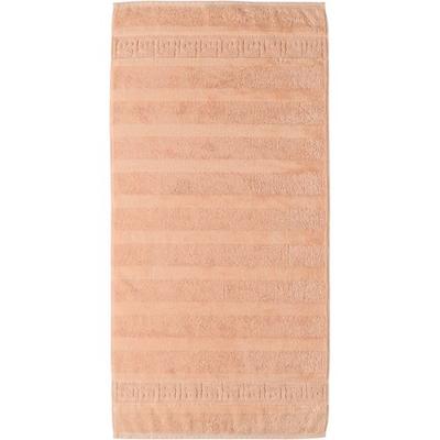 Cawö Cawö Noblesse Uni Handdoek 50x100 Zalm