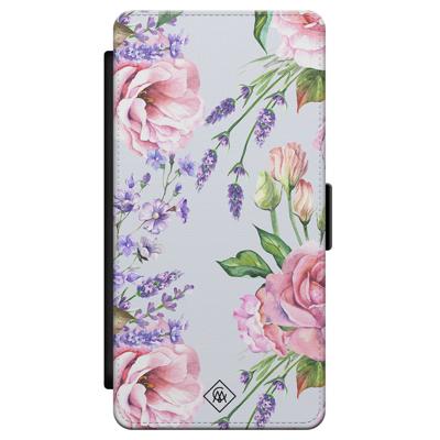 Samsung Galaxy S21 flipcase - Floral garden
