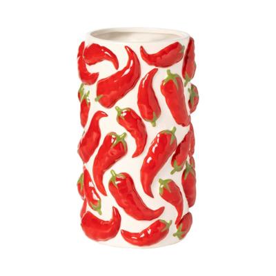 Keukengerei pot peper - rood - ø11.5x20 cm