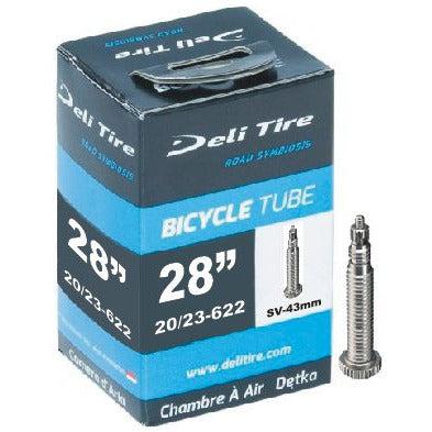 Deli tire binnenband sv15 28 inch race 18/25-622 43 mm frans