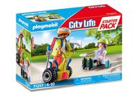 Playmobil - 71257 - City Action Les Secouristes - Starter Pack - Supervisor met Segway - thumbnail