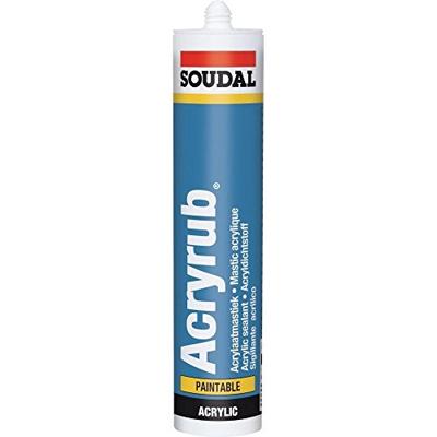 Soudal Acryrub | Acrylaatkit | Wit | 310 ml - 102600