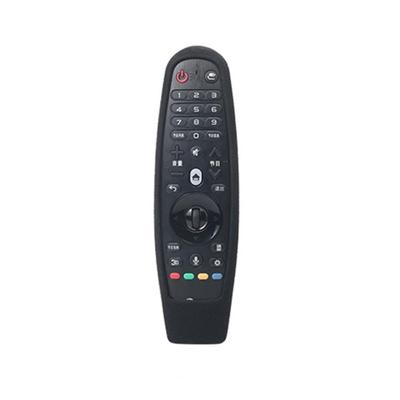Geschikt voor LG Smart TV Remote Control Beschermhoes AN-MR600 AN-MR650a Dynamic Remote Control Siliconen case(Zwart)