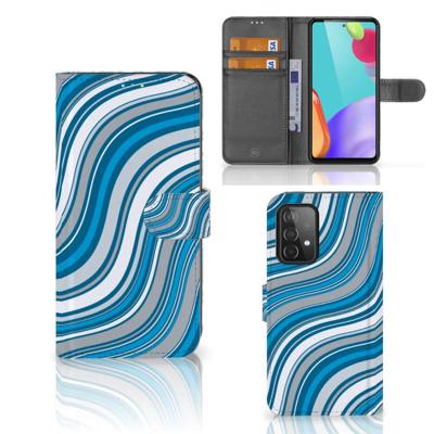 Samsung Galaxy A52 | Telefoon Hoesje | Waves Blue Samsung Galaxy A52 | Telefoon Hoesje | Waves Blue
