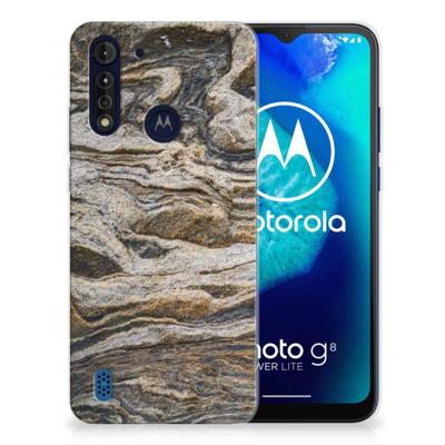 Motorola Moto G8 Power Lite | TPU | Siliconen hoesje | Steen
