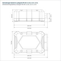 Staudte-Hirsch SH-3.110 331100 Oplader 12 V 1.5 A - thumbnail