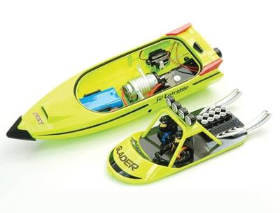 FTX Glader Turbojet RC Boot 35cm - Groen FTX Glader Turbojet RC Boot 35cm - Groen