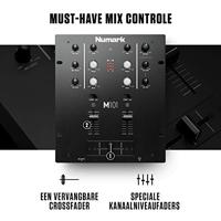 Numark M101 Total Black 2-kanaals scratch mixer - thumbnail