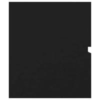 Wastafelkast 80x38,5x45 cm spaanplaat zwart - thumbnail