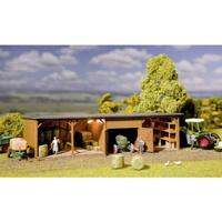 Faller 130523 H0 Hooischuur met werkplaats - thumbnail