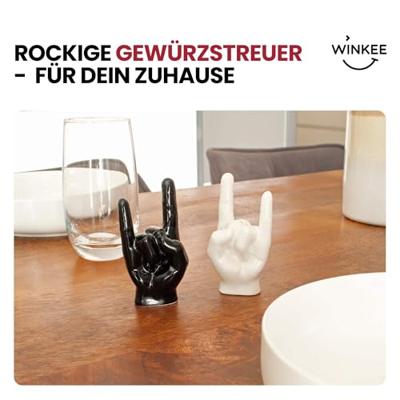 Rockhand peper- en zoutstel Rockhand peper- en zoutstel