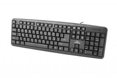 Esperanza TKR101 toetsenbord Kantoor USB QWERTY Engels, Russisch Zwart