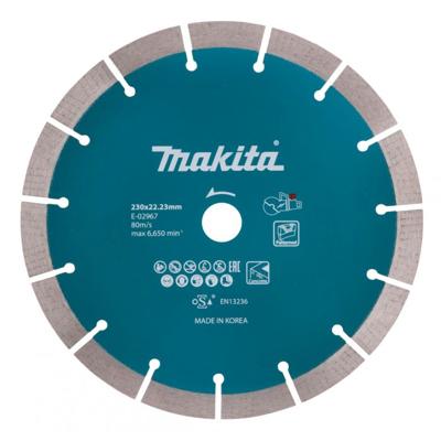 Makita Accessoires Diamantschijf 230x22,23x2,4mm Segment - E-02967 - E-02967