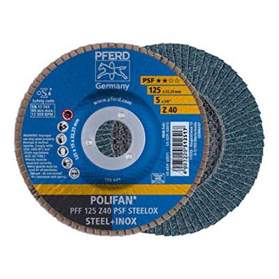 PFERD TOOLS 67664125 Z Psf Steelox Lamellenschijf Diameter 125 mm Boordiameter 22.23 mm 10 stuk(s)