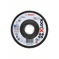 Bosch Accessoires X-LOCK Lamellenschijf Best for Metal schuin, glasvezel, Ø125mm, G 40, X571 - 1 stuk(s) - 2608619201 - thumbnail