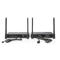 Draadloze HDMI-Zender | Wi-Fi | 5.15 - 5.85 MHz | 100 m (gezichtsveld) | Maximale resolutie: Full HD 1080p | 6.75 Gbps | IR Return-functie | ABS | Antraciet - thumbnail