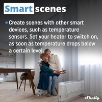 Shelly Shelly Plug S Gen3 White Stopcontact Bluetooth, WiFi - thumbnail