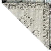 VidaXL Buitenkleed platgeweven 115x170 cm groen en grijs - thumbnail