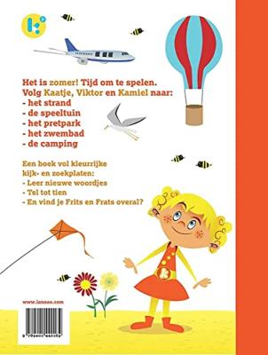 Mondikaarten Kaatje kijk- en zoekboek zomer