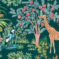 Noordwand Komar Ink Fotobehang Happy Jungle - INX4-055 - thumbnail