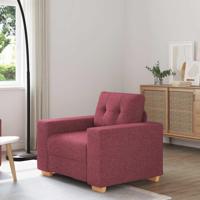 Fauteuil Wijnrood 60 cm Stof - thumbnail