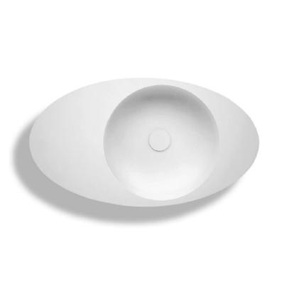 Wastafel Ideavit Solidcap 8.0 Opbouw 80.4x45.2x15.5 cm Solid Surface Mat Wit Wastafel Ideavit Solidcap 8.0 Opbouw 80.4x45.2x15.5 cm Solid Surface Mat Wit