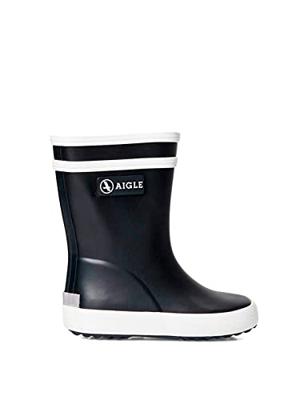 Regenlaarzen voor jongensbaby's Baby Flac AIGLE® marineblauw