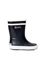 Regenlaarzen voor jongensbaby's Baby Flac AIGLE® marineblauw - thumbnail