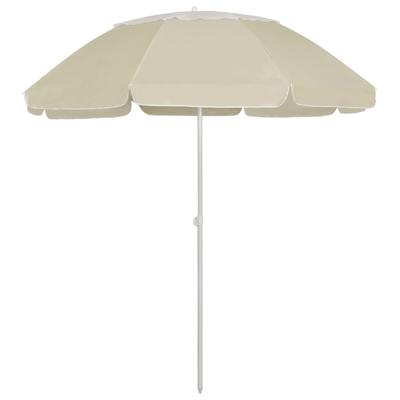VidaXL Strandparasol 300 cm zandgeel