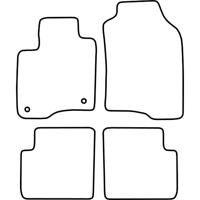 Automatten passend voor Fiat Panda 2012-2015 TMFI531 - thumbnail