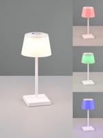 Trio Oplaadbare tafellampSanchez wit - R54126131 - thumbnail