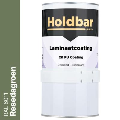 Holdbar Laminaatcoating Resedagroen (RAL 6011) 1 Kg