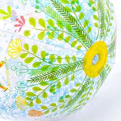 Ballon met gekleurde ballen - DJECO geel